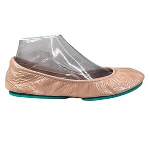 Tieks By Gavrieli Women’s Cream Patent Leather Ballet Flat Size US 7